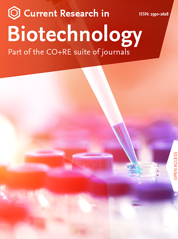 Go to journal home page - Current Research in Biotechnology